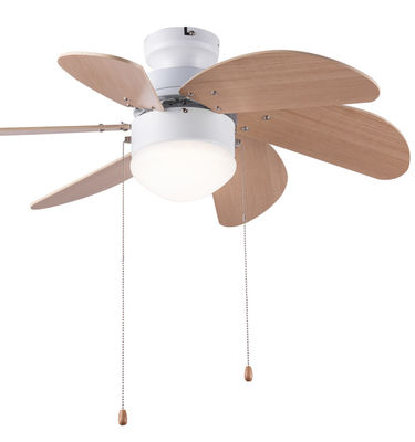 Energy Saving Pull Switch Ceiling Fan 36 Inch AC Motor For Bedroom