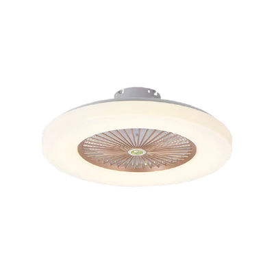 White Hanging Ceiling Fan With Light Retractable Chandelier Fan Light
