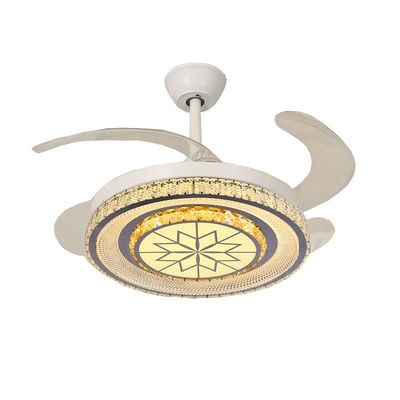 DC Motor 3 Blades Smart Led Ceiling Fan With Foldable Blades