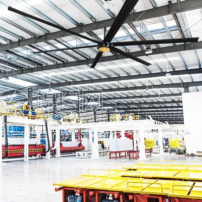 100 Inch Warehouse Industrial Fan Aluminum Blade Warehouse Ceiling Fans
