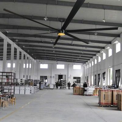 100 Inch Warehouse Industrial Fan Aluminum Blade Warehouse Ceiling Fans