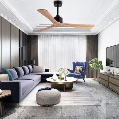 52 Inch Decorative Ceiling Fan With 5 Speed Remote Control