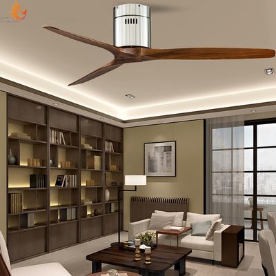 Modern 52 Inch DC Motor Ceiling Fan With Remote Control For Bedroom