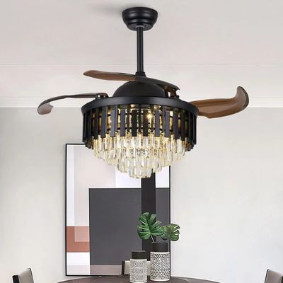 Modern 42 Inch High quality Smart Ceiling Fan DC Motor With Light