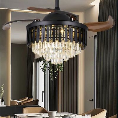 Modern 42 Inch High quality Smart Ceiling Fan DC Motor With Light