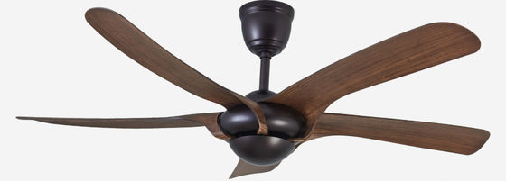 52 Inch High Airflow Quiet Ceiling Fan 5 ABS Blades For Office