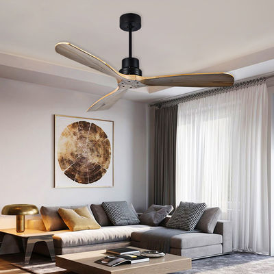 ECO 52 Solid Wood Ceiling Fan Natural Wood Ceiling Fan With Light