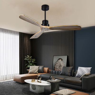 ECO 52 Solid Wood Ceiling Fan Natural Wood Ceiling Fan With Light