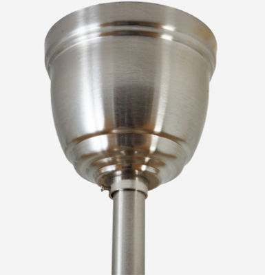 Silver ECO European Ceiling Fans 52in Energy Efficient Ceiling Fans
