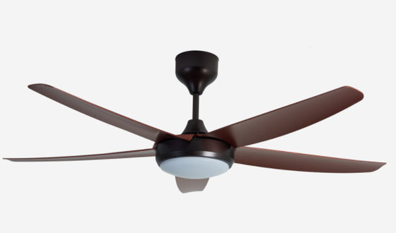 Gold 56 Inch Modern DC Motor Ceiling Fan with light For Office