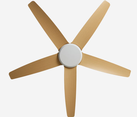 DC Motor 5 Blades 56 Inch Ceiling Fan With Light And Remote