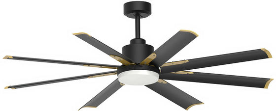 60Inch Large Warehouse Ceiling Fans DC Motor With Remote Control