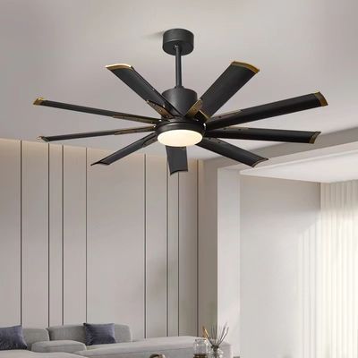 60Inch Large Warehouse Ceiling Fans DC Motor With Remote Control