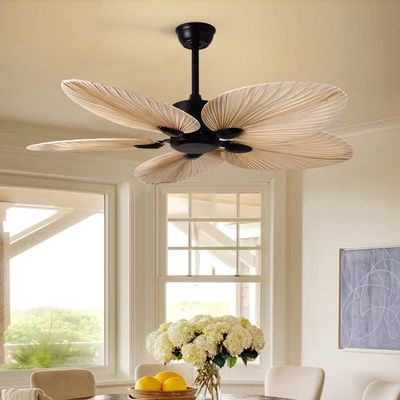 52In Hotel ABS Ceiling Fan European Style Ceiling Fans With Remote Control
