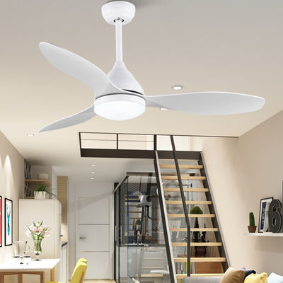 48in Kitchen Ceiling Fans With Light White 3 Blade Ceiling Fan
