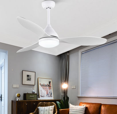 48in Kitchen Ceiling Fans With Light White 3 Blade Ceiling Fan