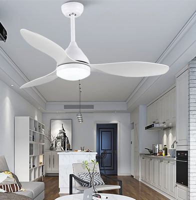 48in Kitchen Ceiling Fans With Light White 3 Blade Ceiling Fan