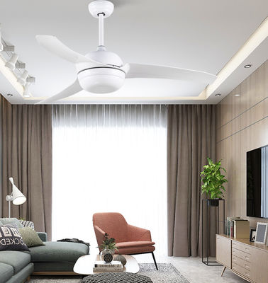 ABS 42In Kitchen Ceiling Fans With Light White Three Blade Ceiling Fan