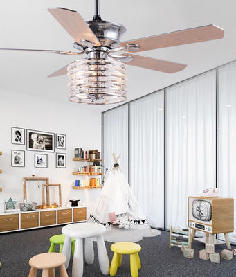 5 Plywood Blades 52 Inch Fandelier Modern LED Ceiling Fan DC Motor