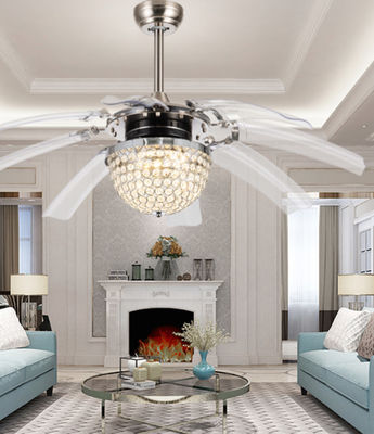 Modern 48 Inch 8 PC Blades High Quality AC Motor LED Ceiling Fan
