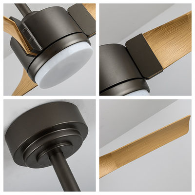 ABS Blades 48 Inch Fan With Light Modern Living Room Fan With Light