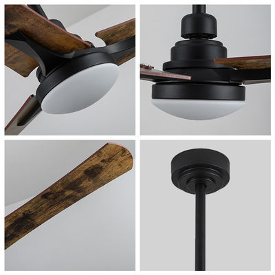 3 Blades Ceiling Fan With Light 52 Inch Americana Ceiling Fan