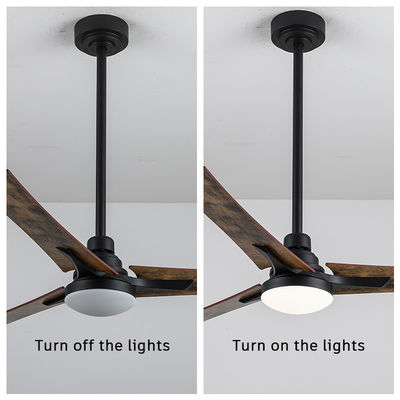 3 Blades Ceiling Fan With Light 52 Inch Americana Ceiling Fan
