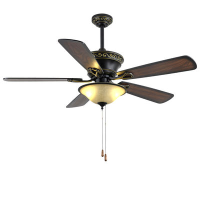 Metal Plywood American Ceiling Fans Plywood 52in Ceiling Fan With Light