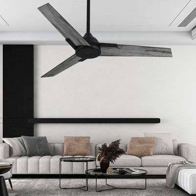 3 Plywood Blades 52&quot; Remote Control Ceiling Fan DC Motor Low Noise