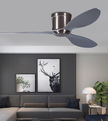 Energy Saving 52 Inch Silent Ceiling Fan Remote Control For Bedroom
