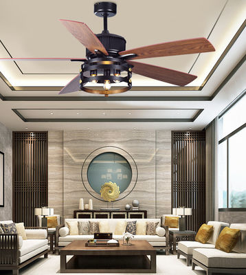52 Inch Remote Control Fan 5 Blades Direct Current Ceiling Fans
