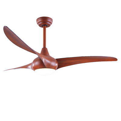 Color Changeable Modern LED Ceiling Fan 52 Inch Flush Mount Ceiling Fan