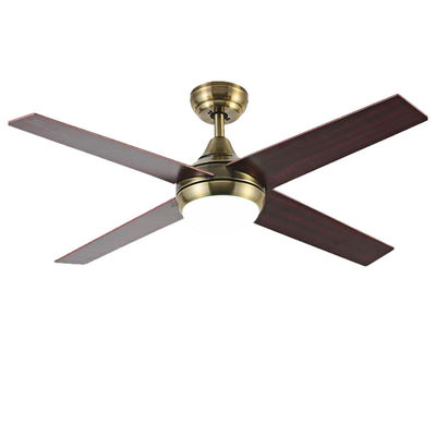 4 Blades Modern LED Ceiling Fan 48 In Ceiling Fan With Light