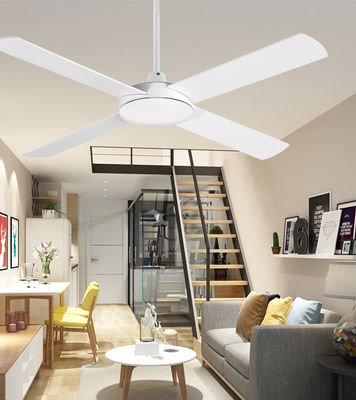 4 Plywood Blades 52 Inch Ceiling Fan With Light And Remote Control