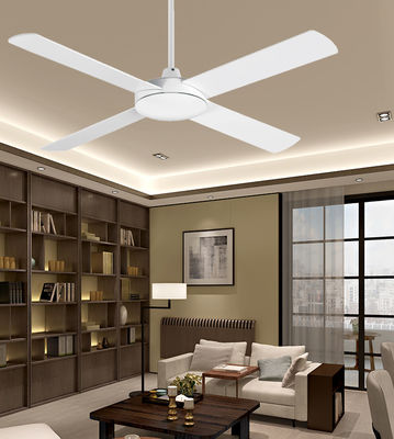 4 Plywood Blades 52 Inch Ceiling Fan With Light And Remote Control