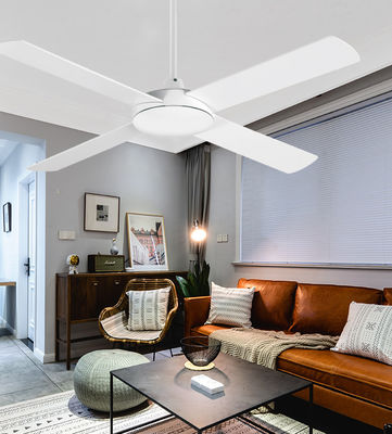 4 Plywood Blades 52 Inch Ceiling Fan With Light And Remote Control