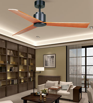 52 Casa Delta Wing Ceiling Fan With Real Wood Blades Low Noise