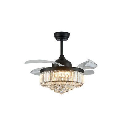 Low Noise 52 Inch Bedroom Comfortable Ceiling Fan DC Motor With Light