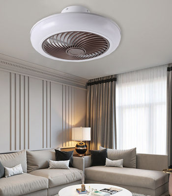 Flush Folding Ceiling Fan With Light Modern Bladeless Ceiling Fan