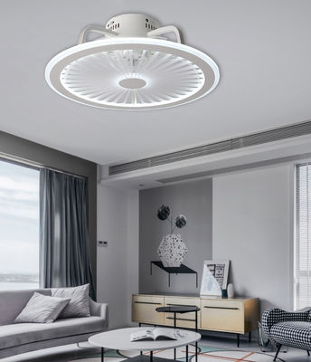 Enclose Flush Bladeless Ceiling Fan With Led Light 3 Blades