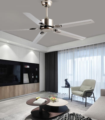 Silver Modern LED Ceiling Fan ECO 52 3 Blade Ceiling Fan