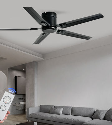 ECO 52 Inch 5 Blade Ceiling Fan With Light For Living Rooms