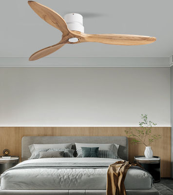 Modern Hanging Ceiling Fan With Light 3 Blade Flush Mount Ceiling Fan