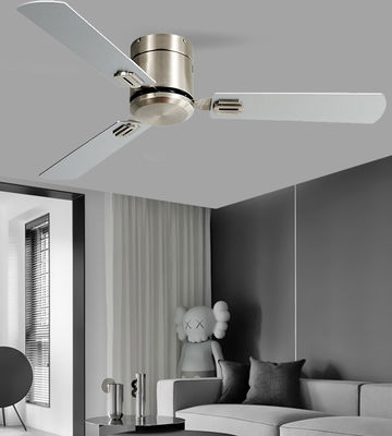 52inch Hanging Ceiling Fan With Light White 3 Blade Ceiling Fan