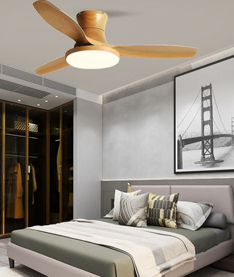 ECO 3 Blade Ceiling Fan With Remote Flush Mount Three Blade Ceiling Fan