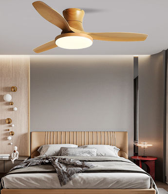ECO 3 Blade Ceiling Fan With Remote Flush Mount Three Blade Ceiling Fan