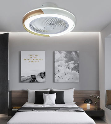 Bladeless Hanging Ceiling Fan With Light Fandelier For Bedroom