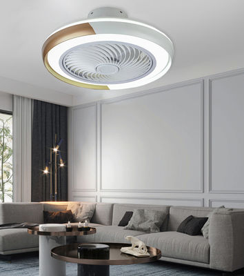 Bladeless Hanging Ceiling Fan With Light Fandelier For Bedroom
