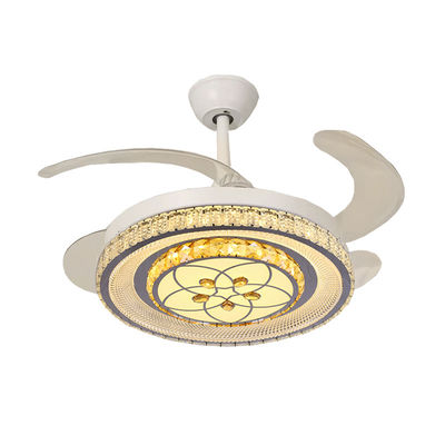 Reversible Folding Ceiling Fan With Light Smart Low Profile Ceiling Fan