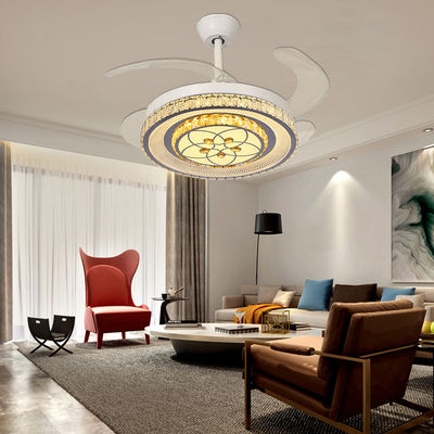 Reversible Folding Ceiling Fan With Light Smart Low Profile Ceiling Fan